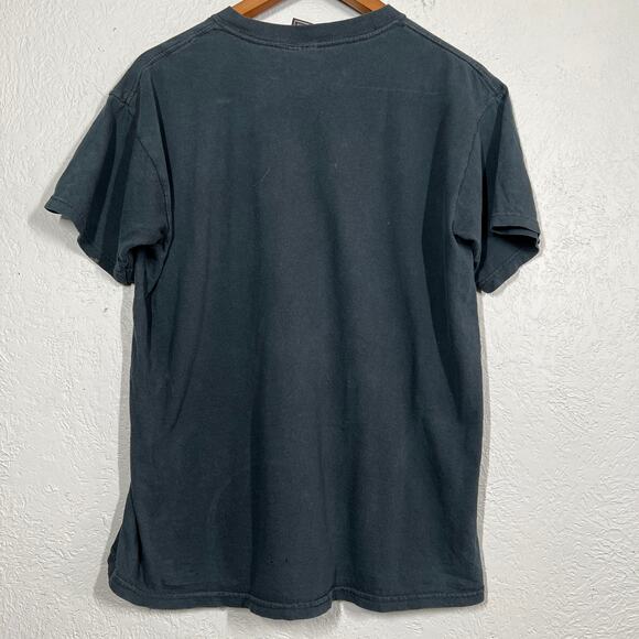 AC/DC Back in Black 2005 Graphic Tee Y2K Short Sleeve Anthill Trading - L - Picture 2 of 4